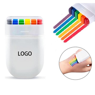 Rainbow Face Paint Sticks Kit